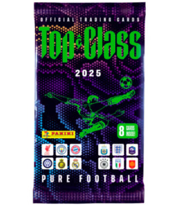 Booster Boxes Packs: Panini Top Class 2025 Football Booster Pack