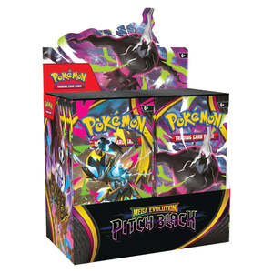 Booster Boxes Packs: Pokemon TCG Mega Evolution Pitch Black Booster Box