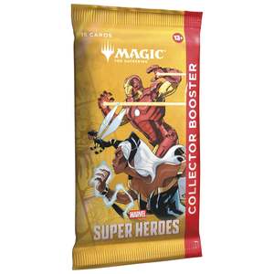 Booster Boxes Packs: Magic The Gathering TCG: Marvel Super Heroes Collector Booster