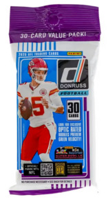 2025 Panini Donruss NFL Jumbo Value Pack – 30 Cards