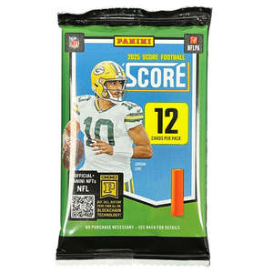 2025 Panini Score NFL Retail Pack – 12 Cards