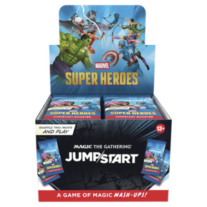 Misc: MTG Marvel Super Heroes Jumpstart Booster Display
