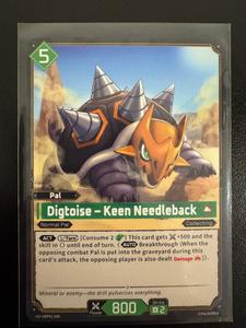 Palworld Single Cards: Digtoise – Keen Needleback (Dawn of Palpagos)