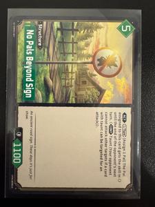 Palworld Single Cards: No Pals Beyond Sign (Dawn of Palpagos)