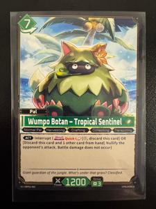 Palworld Single Cards: Wumpo Botan – Tropical Sentinel (Dawn of Palpagos)