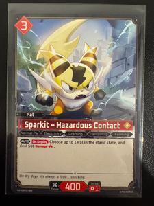 Palworld Single Cards: Sparkit – Hazardous Contact (Dawn of Palpagos)