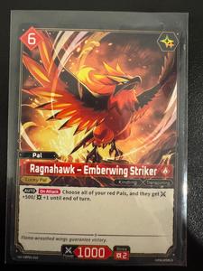 Palworld Single Cards: Ragnahawk – Emberwing Striker (Dawn of Palpagos)
