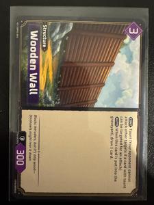 Palworld Single Cards: Wooden Wall (Dawn of Palpagos)