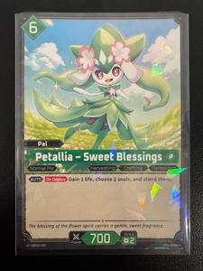 Palworld Single Cards: Petallia – Sweet Blessings Palworld Dawn of Palpagos
