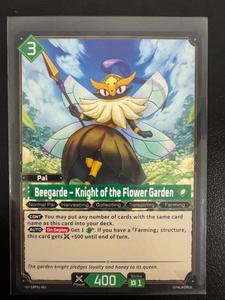 Palworld Single Cards: Beegarde – Knight of the Flower Garden Palworld Dawn of Palpagos