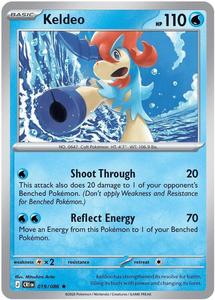 Pokemon Single Cards: Pokémon Keldeo 019/086 Rare Holo – Chaos Rising NM