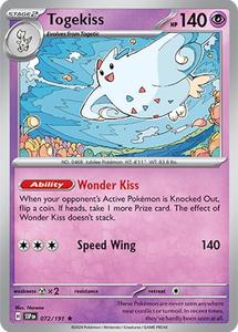 Pokémon Togekiss 072/191 Rare Holo – Surging Sparks NM