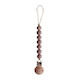 Pacifier Clip - Halo Cloudy Mauve