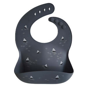 Bibs Bibs: Silicone Baby Bib - Boats