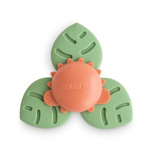 Mushie Baby Accesories: Suction Spinner Toy - Dino