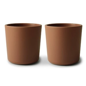 Dinnerware: Dinnerware Cup (set of 2) - Caramel