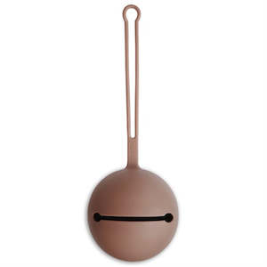 Pacifier Cases: Pacifier Holder - Cloudy Mauve