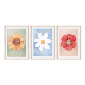 Mushie Posters: Mushie Floral Poster (3-pack)