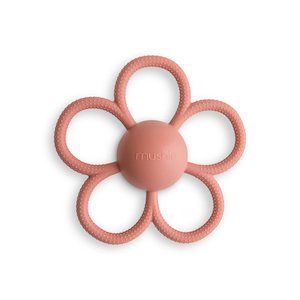 Mushie Teethers: Mushie Rattle Teether - Daisy
