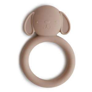 Mushie Teethers: Dog Teether - Natural