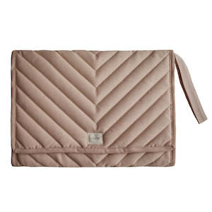 Mushie Change Pads: Mushie Portable Changing Mat - Natural