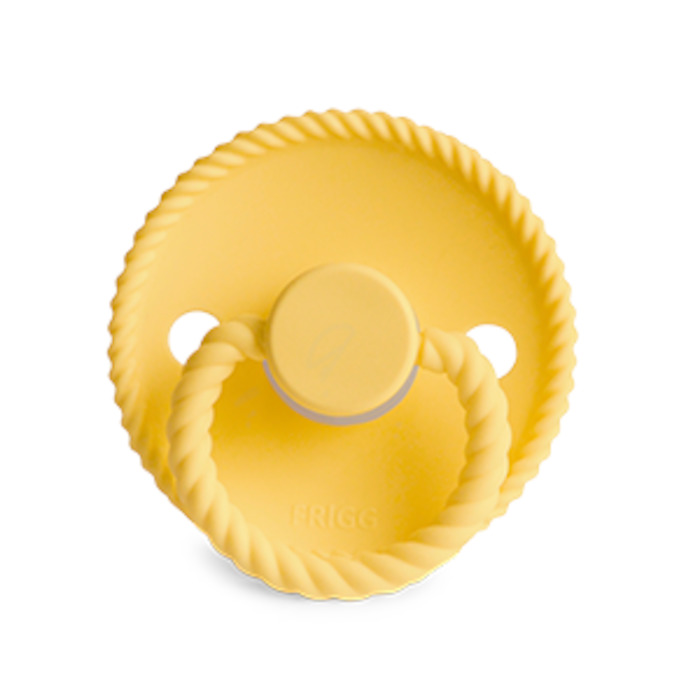 Rope Silicone Pacifier (Sunflower)