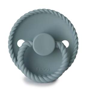 Rope Silicone Pacifier (Stone Blue)