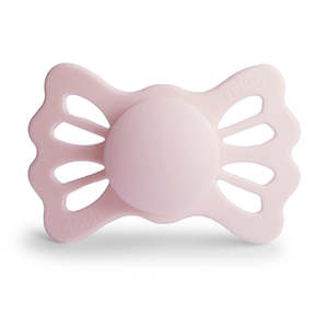 Symmetrical Lucky Silicone Pacifier (White Lilac)