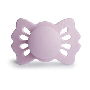 Symmetrical Lucky Silicone Pacifier (Soft Lilac)