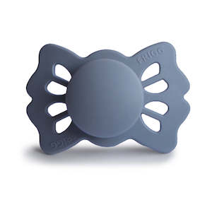 Symmetrical Lucky Silicone Pacifier (Slate)