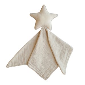Mushie Lovey Blankets: Mushie Lovey Blanket - Fog