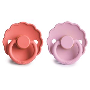 Frigg Daisy Pacifiers Latex Silicone: Daisy Latex Pacifier Poppy / Lupine