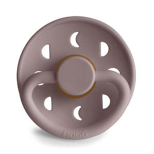 Frigg Moon Phase Pacifiers Latex Silicone: Moon Phase Latex Pacifier (Twilight Mauve)