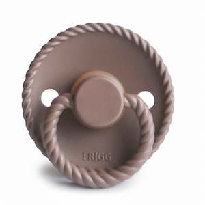 Rope Latex Pacifier (Sepia)