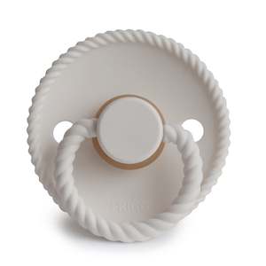 Rope Latex Pacifier (Silver Grey)