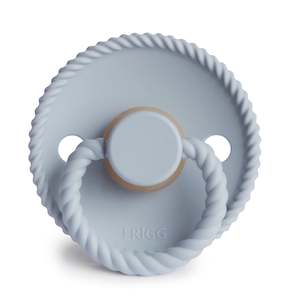 Rope Latex Pacifier (Powder Blue)