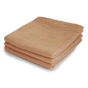 Muslin Cloths: Muslin Cloth 3-pack Fall Yellow