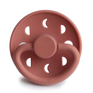 Moon Phase Silicone Pacifier (Powder Blush)