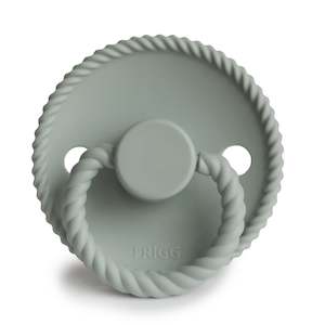 Rope Silicone Pacifier (Sage)