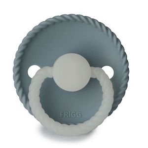 Rope Silicone Pacifier (Stone Blue Night)
