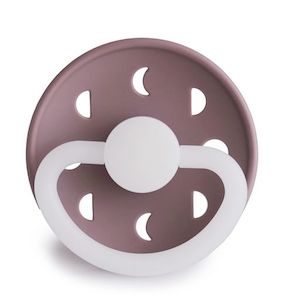 Moon Phase Silicone Pacifier (Twilight Mauve Night)