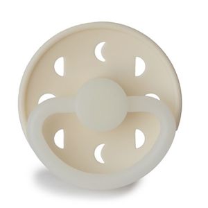 Moon Phase Silicone Pacifier (Cream Night)