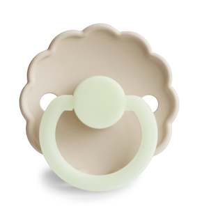 Daisy Silicone Pacifier (Cream Night)