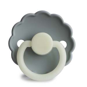 Daisy Silicone Pacifier (French Grey Night)