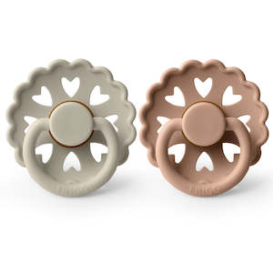 Fairy Tale Natural Rubber: Fairytale Latex Pacifier Clumsy Hans / Emperor's New Clothes