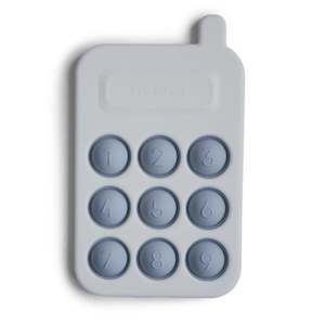 Mushie Press Toys: Mushie Phone Press Toy Tradewinds