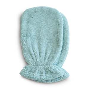 Bath Mitts Hooded Towels: Bath Mitt 2-pack Sea Mist