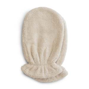 Bath Mitts Hooded Towels: Bath Mitt 2-pack Fog