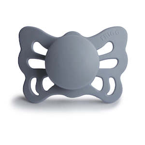 Anatomical Butterfly Silicone Pacifier (Great Grey)