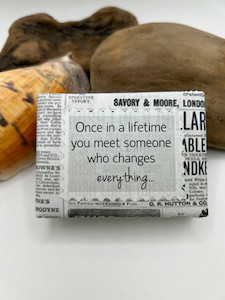 Products: Once in a lifetime. Eco Savvy